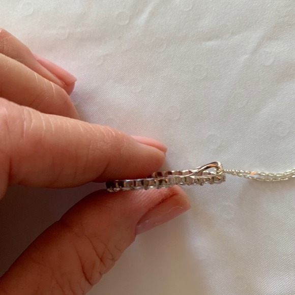 Sterling Silver heart necklace - Picture 12 of 12